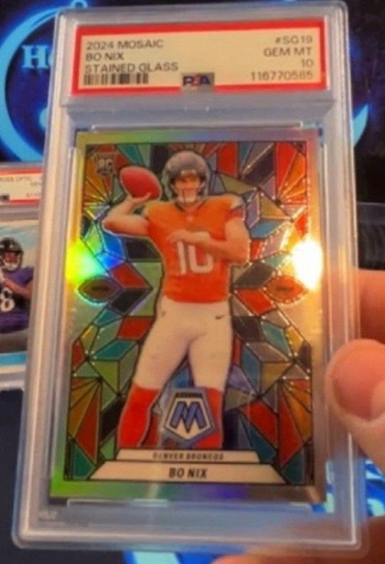 Bo Nix Stained Glass