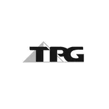 TPG logo with black letters and a gray pyramid shape.