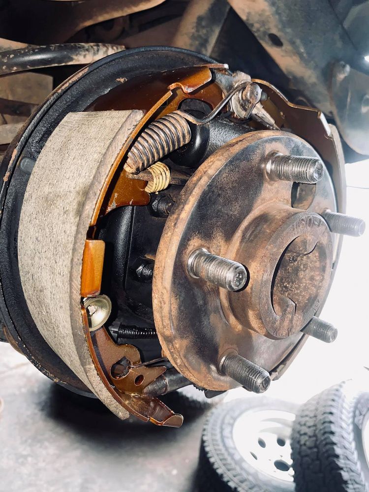 A Brake Pad on a Car — AWS Mechanical in Stuart Park, NT