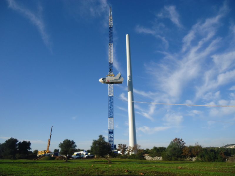 Gru per impianto eolico