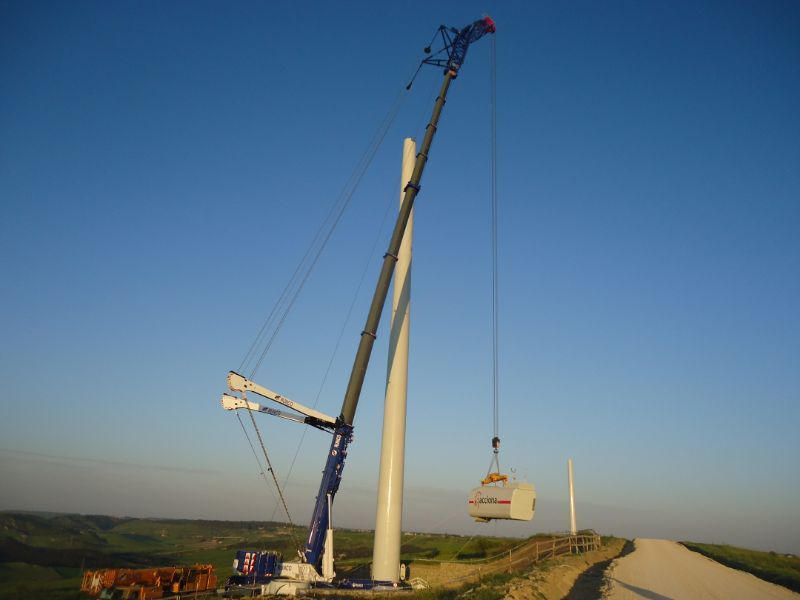 Torre eolica, trasporto