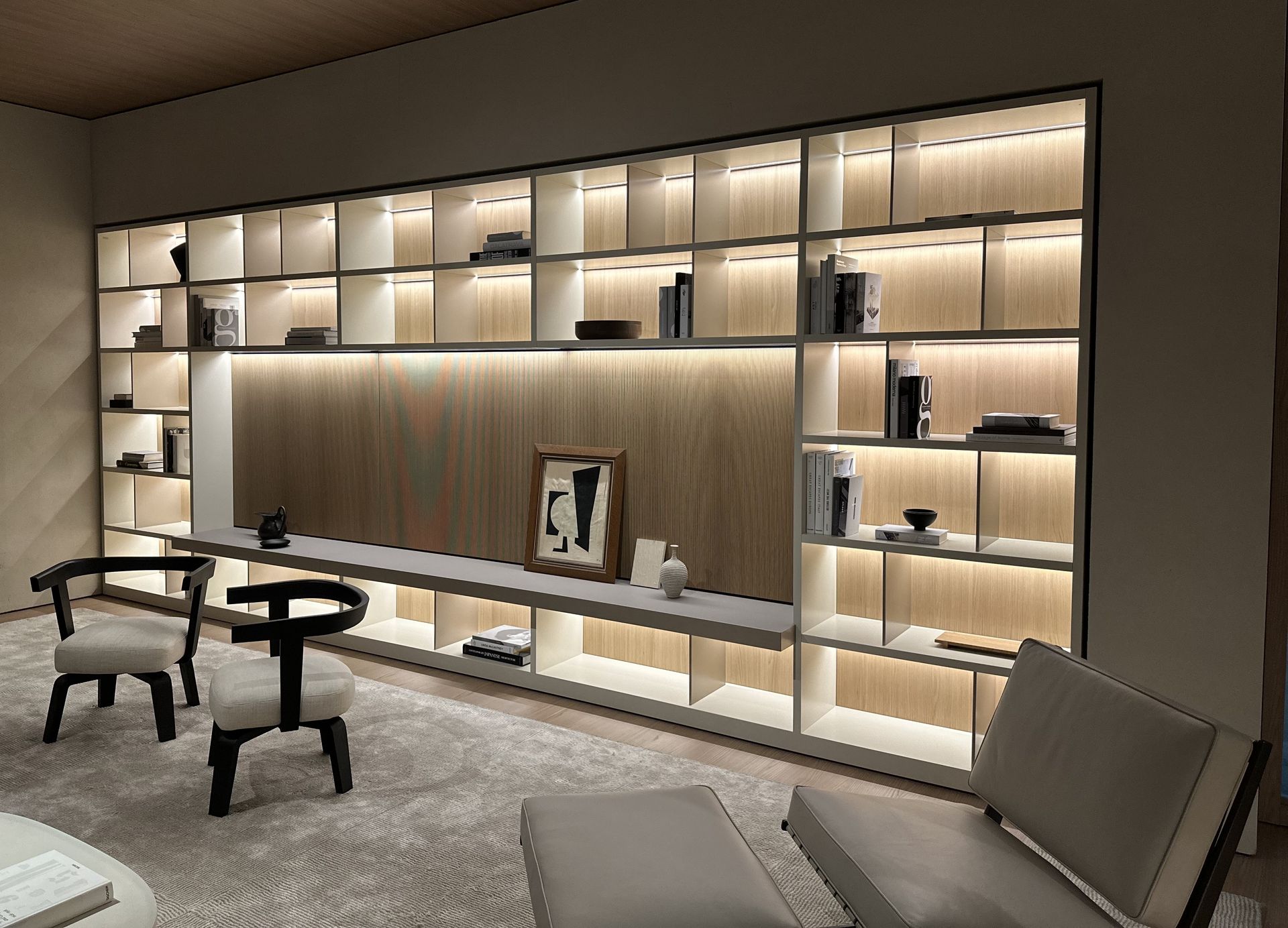 parete attrezzata - libreria