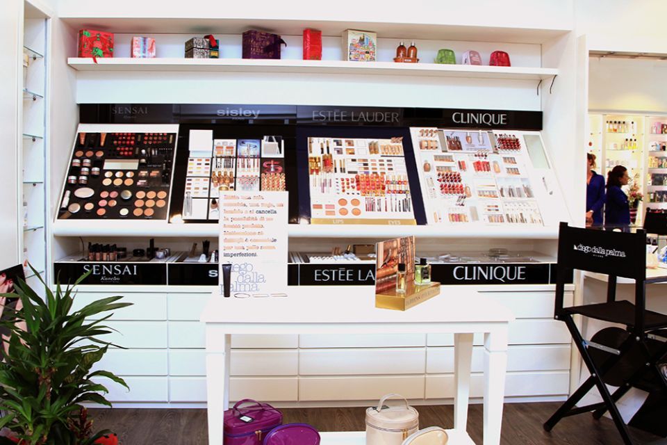 espositore cosmetici