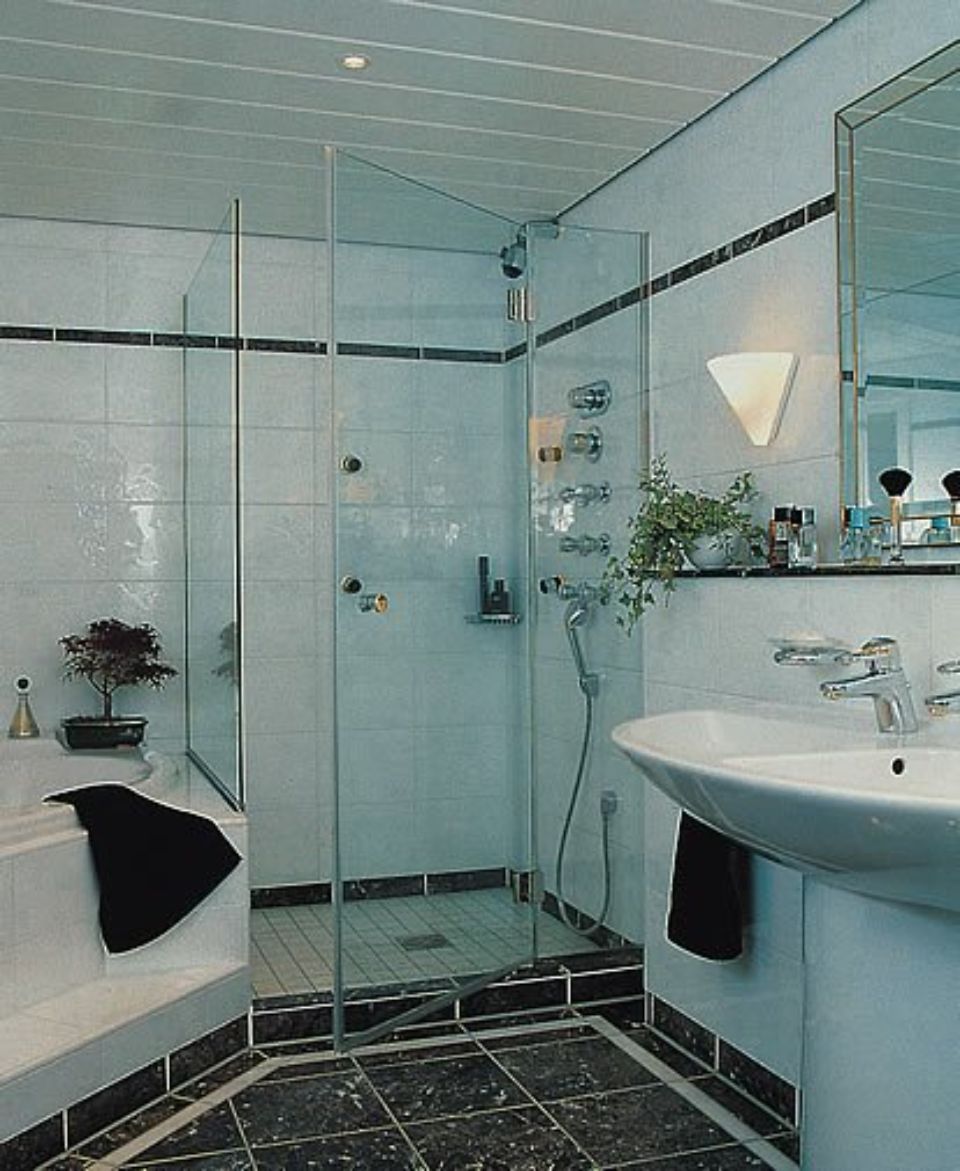 box doccia in vetro apertura a battente