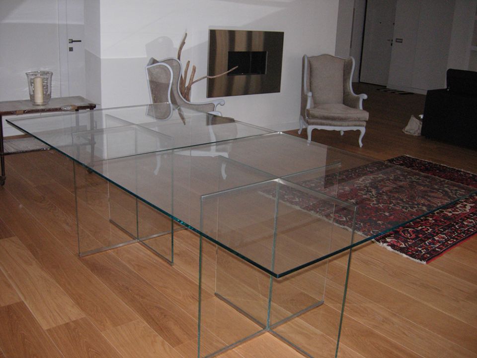 tavolo in vetro