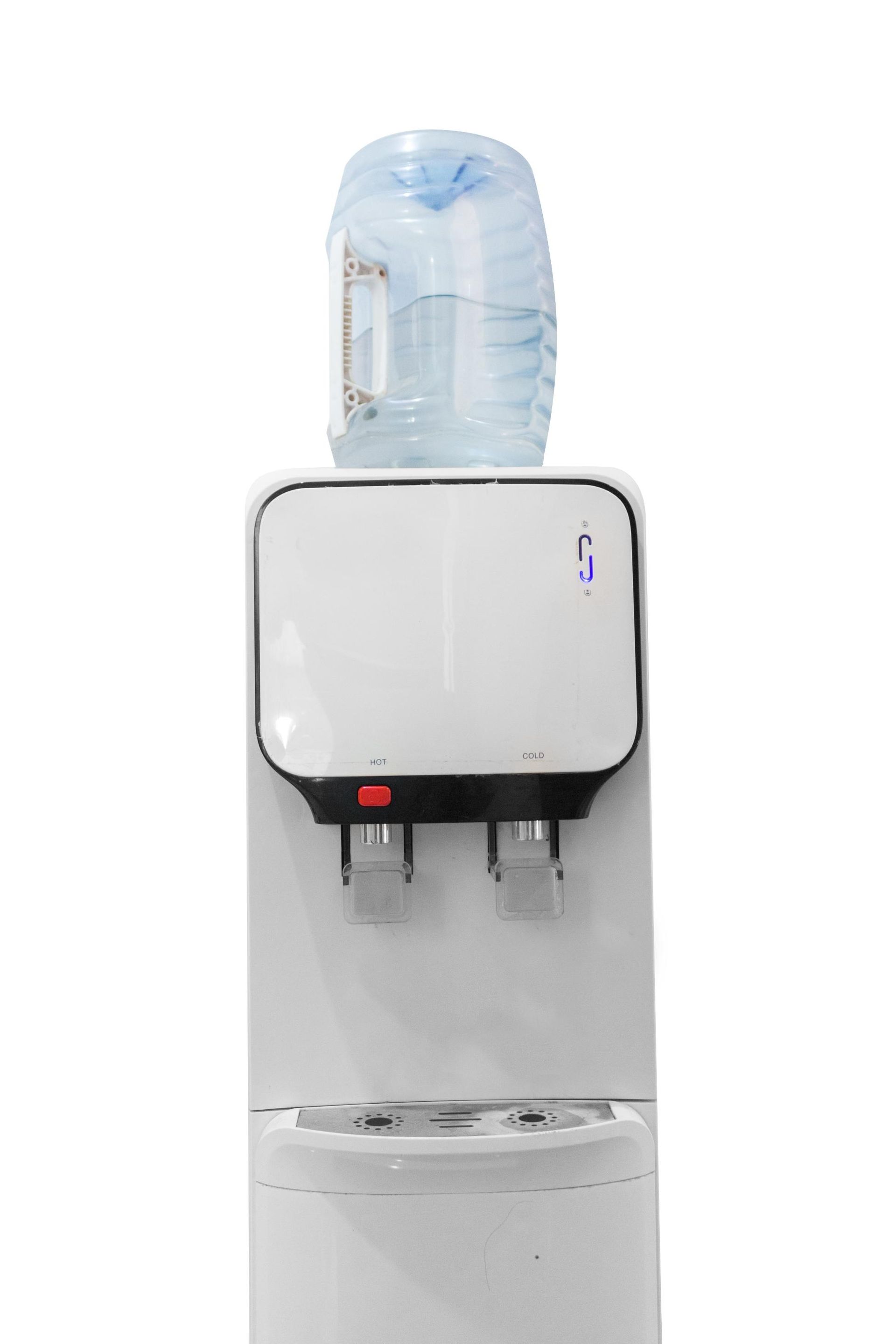 White Water Cooler With a Large Water Bottle on Top — Port Macquarie Pure Water In Taree, NSW
