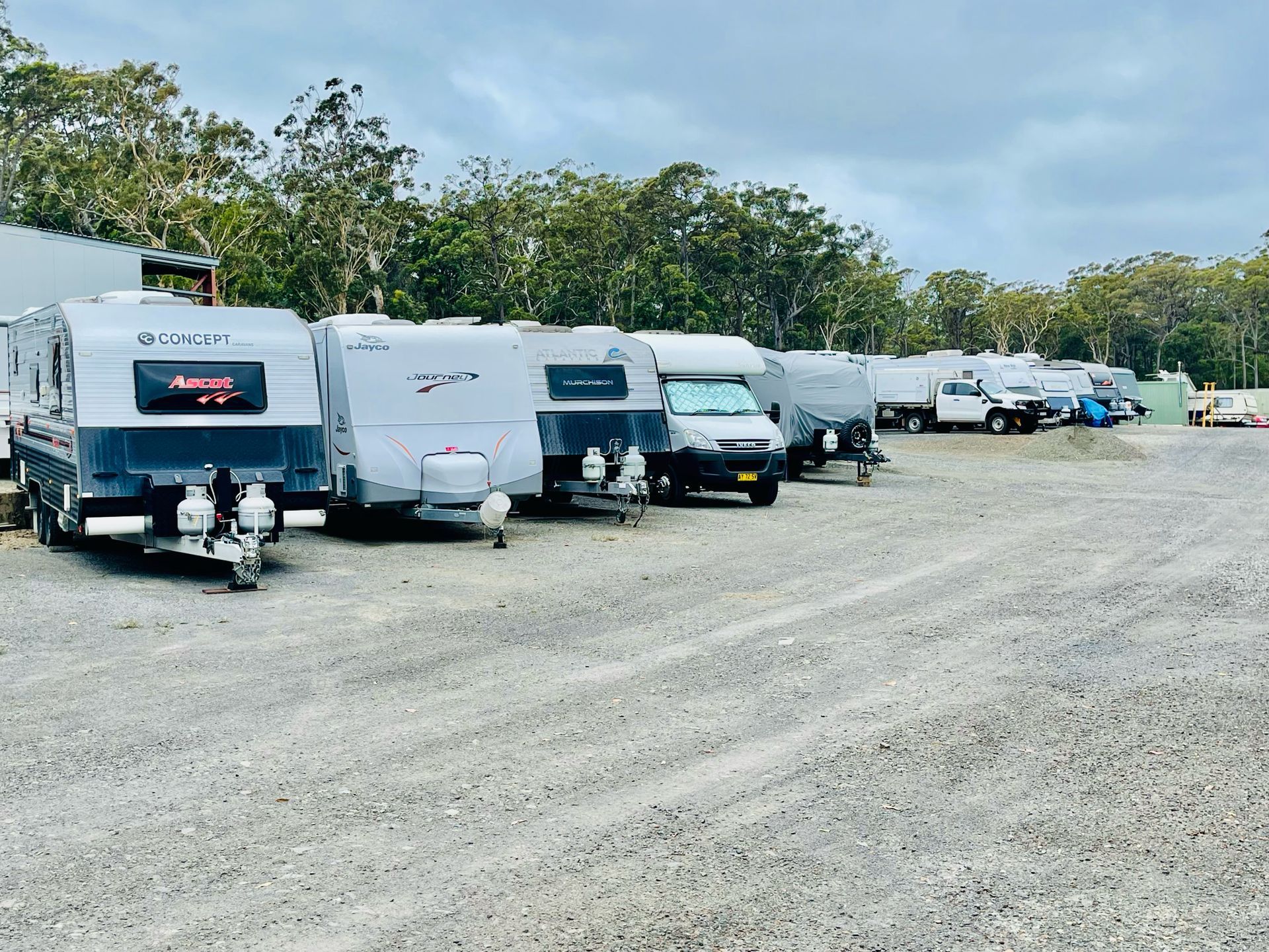 Caravans — Bay & Basin Storage In St Georges Basin, NSW