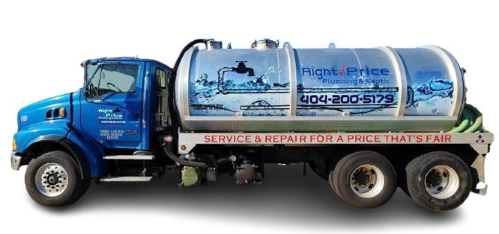 Septic Service Truck — Monroe, GA — Right Price Plumbing and Septic