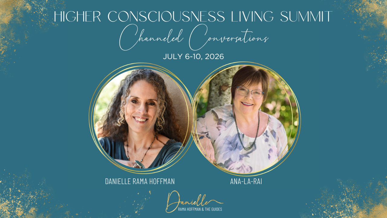 Heart Consciousness Summit promo with teal background and two circular speaker portraits