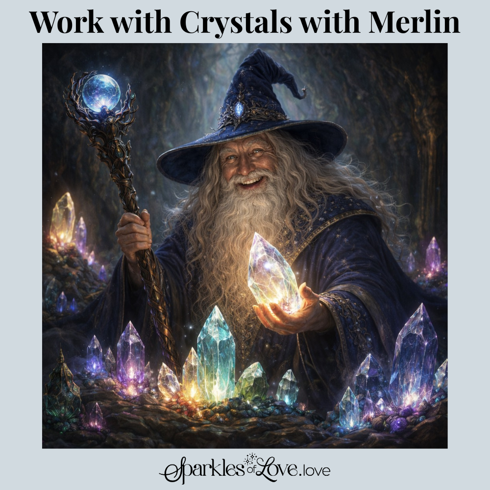Work with Crystals, with Merlin
