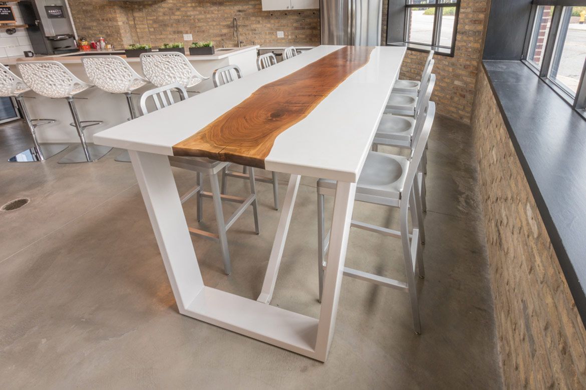 Custom Made Office Conference Table in Chicago