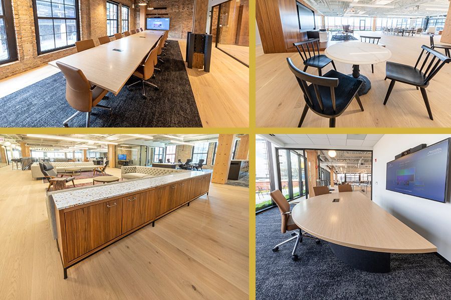 Custom Made Wooden Office Furniture for Mondelez HQ