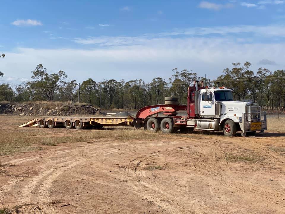 Transporting Heavy Machinery — Huntlys Heavy Equipment in Gracemere, QLD