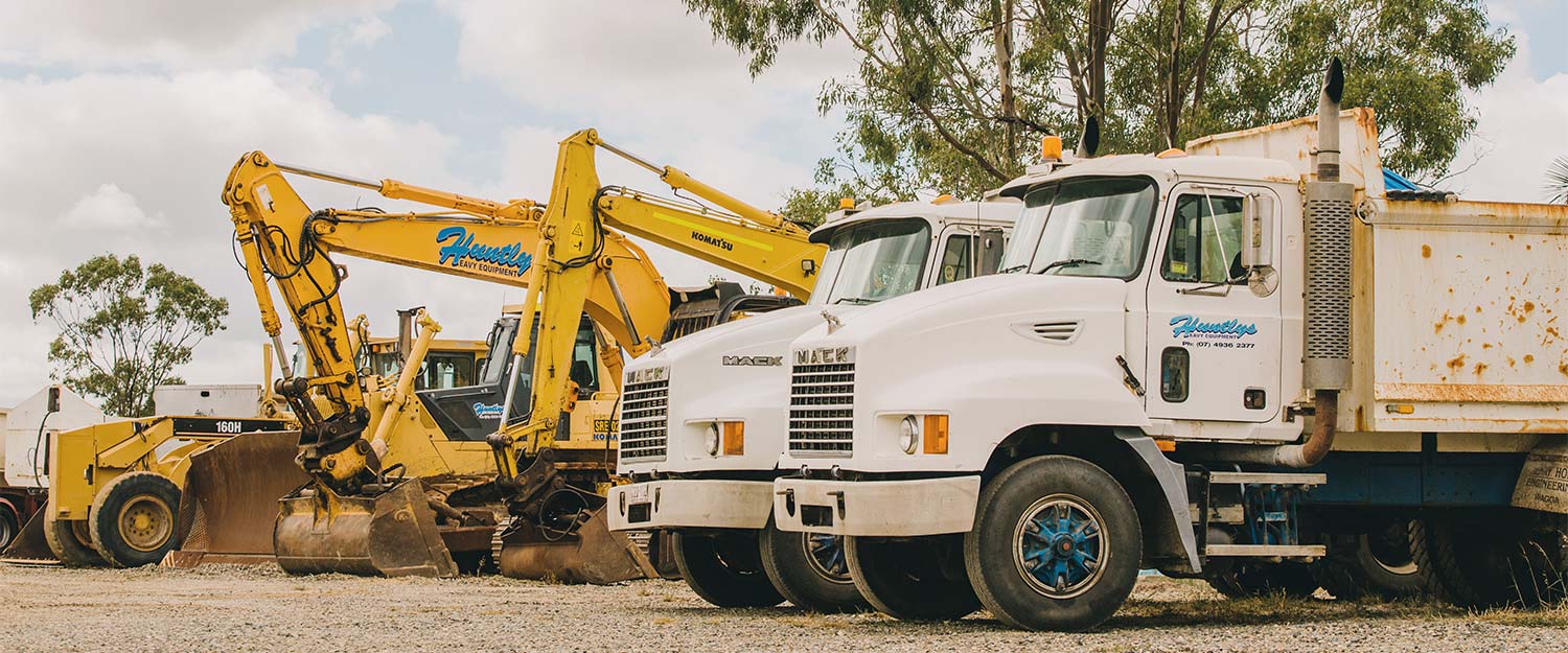 Three Heavy Machinery — Huntlys Heavy Equipment in Gracemere, QLD