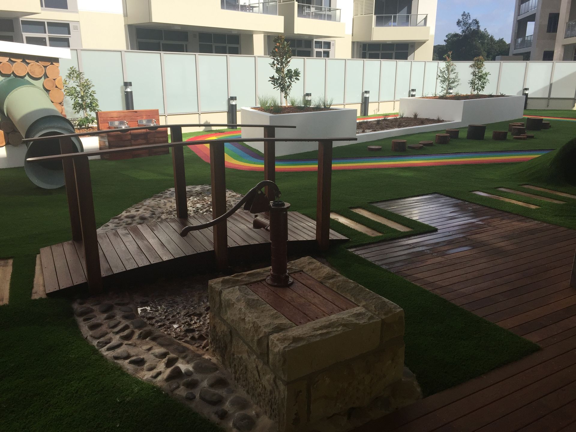 Wooden Bridge & Slide – Concord and the Inner West - Grenic Construction Group Pty Ltd