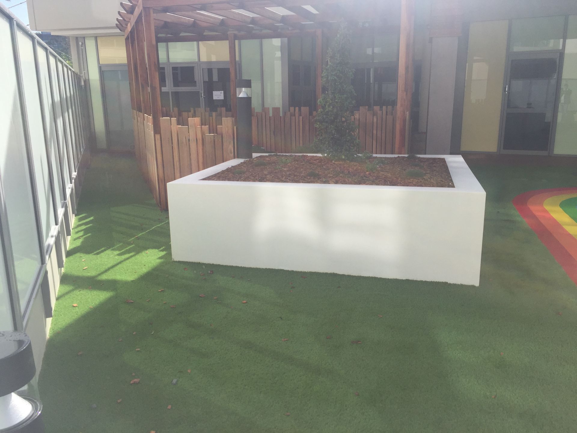 Large White Plant Box – Concord and the Inner West - Grenic Construction Group Pty Ltd