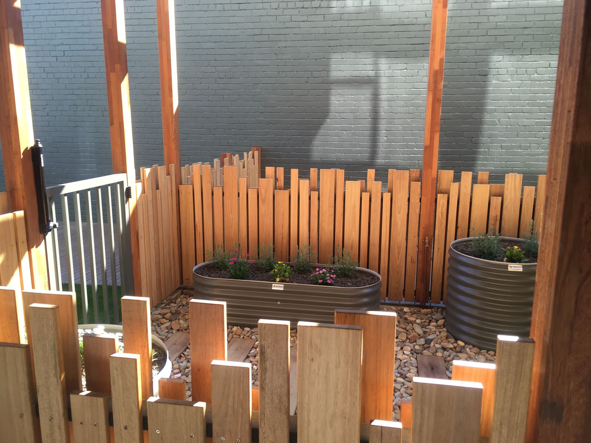Wooden Fence Behind Plants – Concord and the Inner West - Grenic Construction Group Pty Ltd