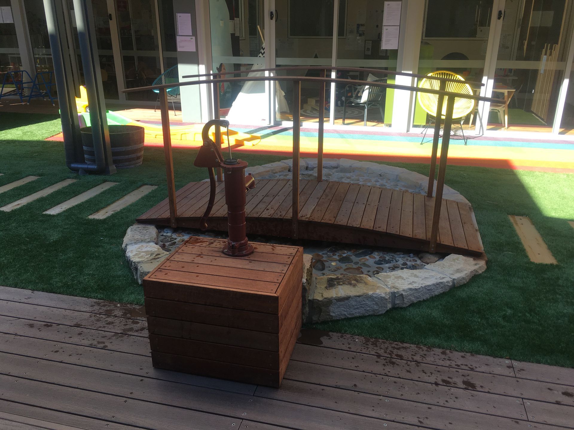 Wooden Bridge On The Yard – Concord and the Inner West - Grenic Construction Group Pty Ltd