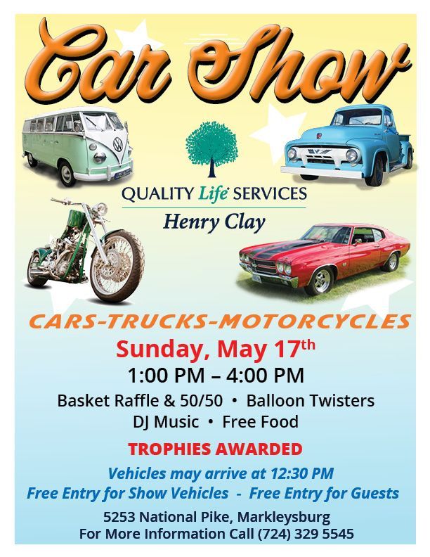 Spring vendor fair flyer