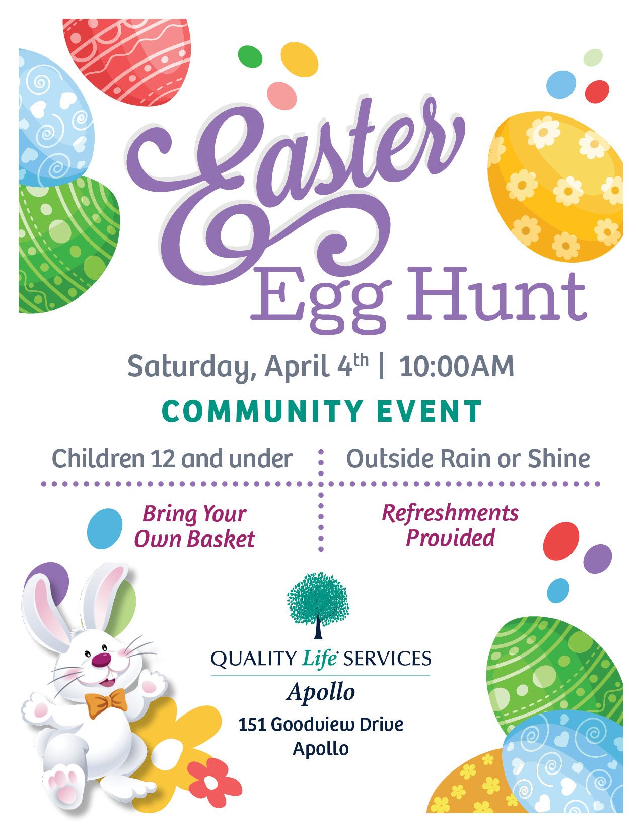 Easter Egg Hunt banner