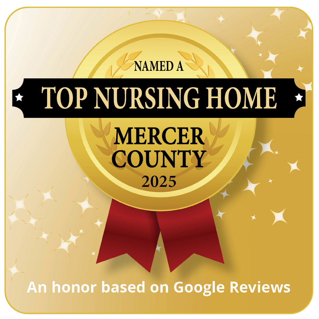 Best Nursing Home Mercer PA award