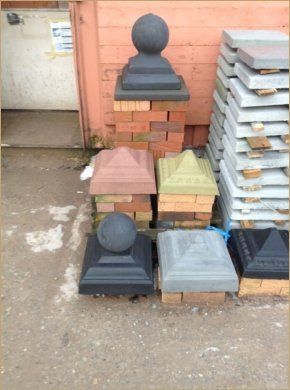 Capping stones