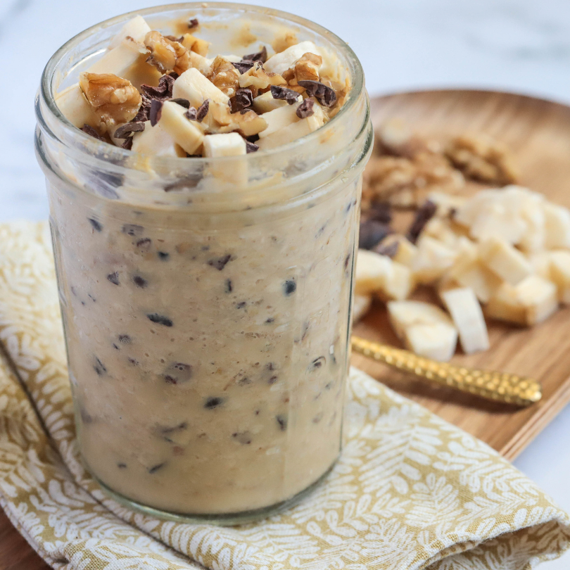 Chunky Monkey Overnight Oats