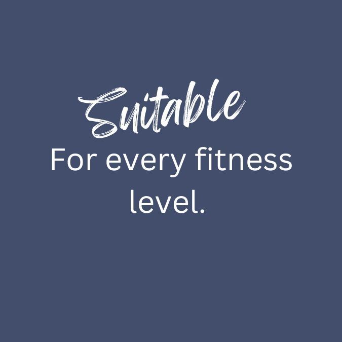 Fitness programs for suitable for all fitness levels