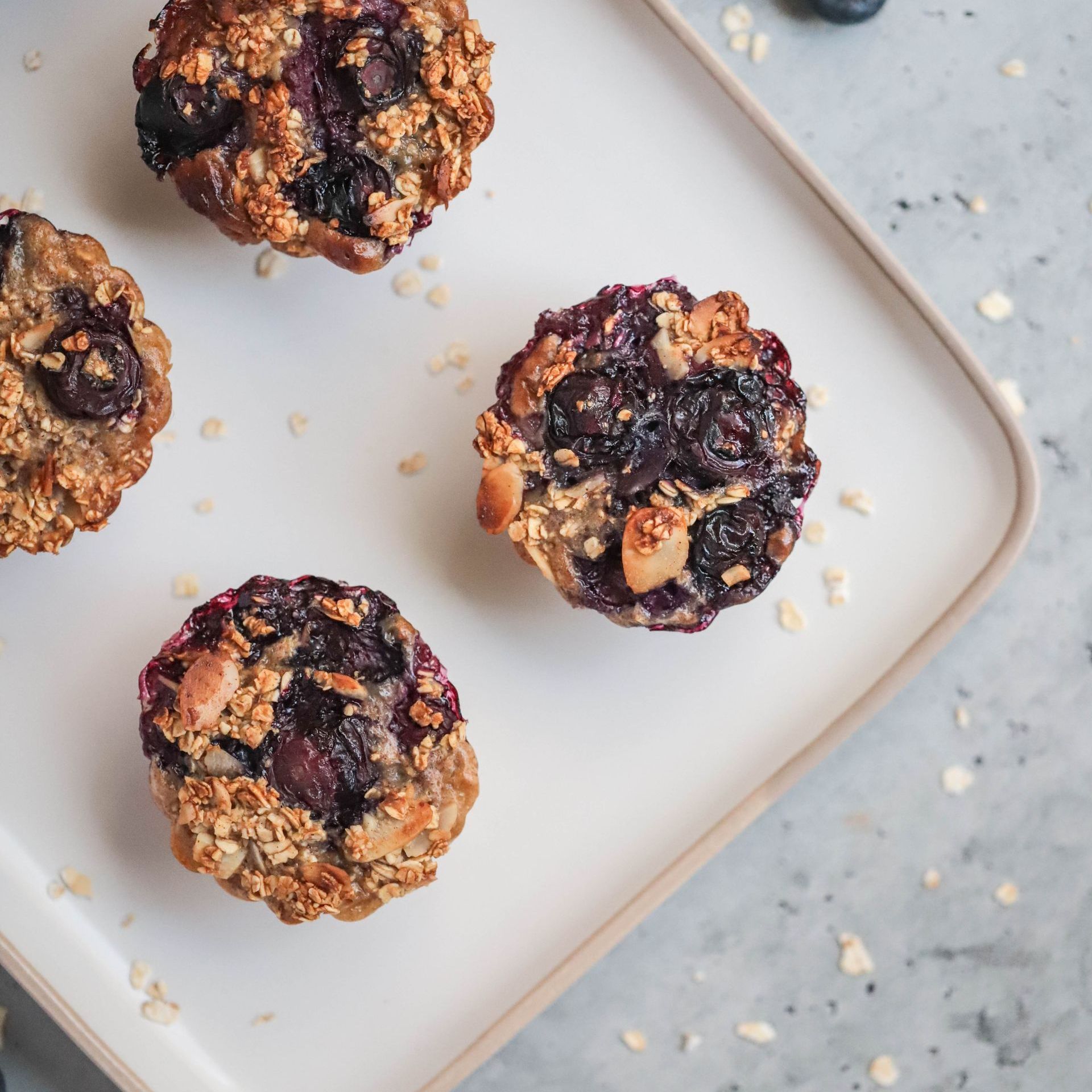 Almond & Blueberry muffins Supero Fitness