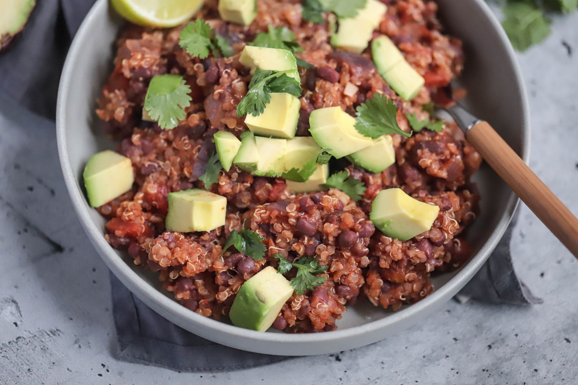 Black Bean & Quinoa Chilli recipe Supero Fitness