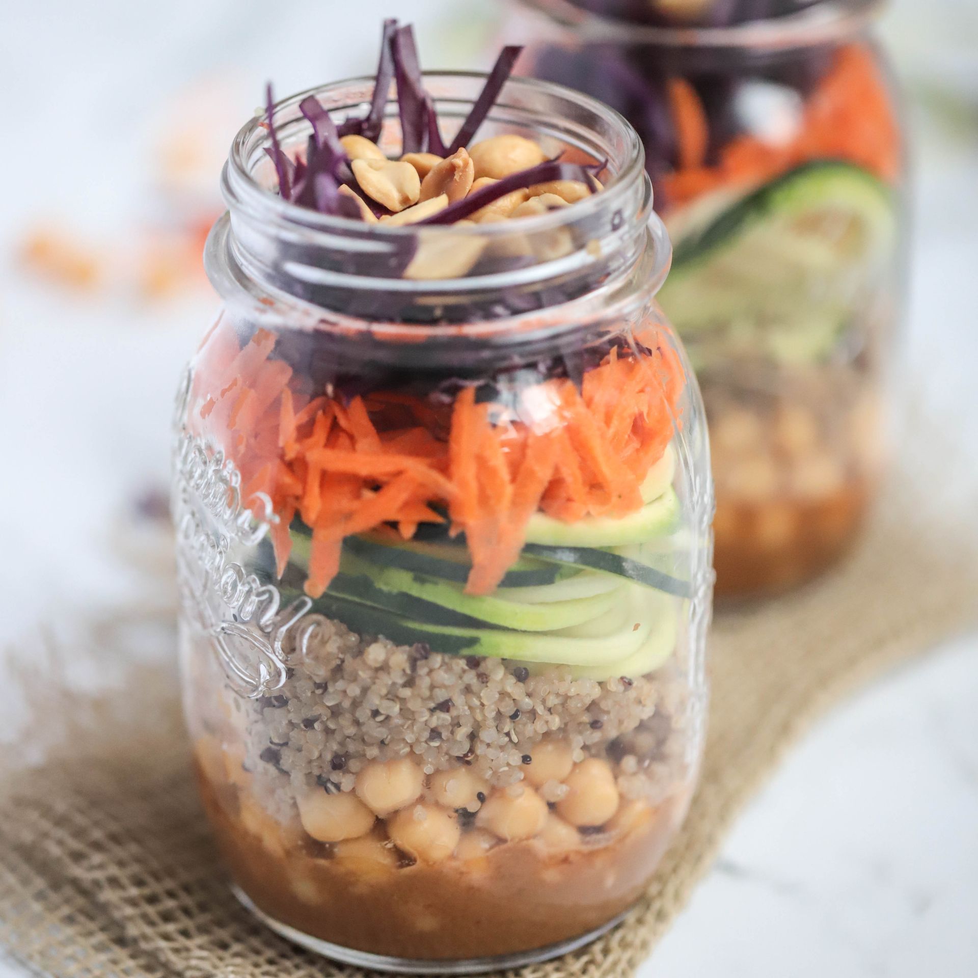 Mason Jar Thai Crunch Salad