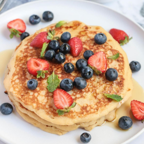 Fluffy Cottage Cheese Pancakes Supero Fitness