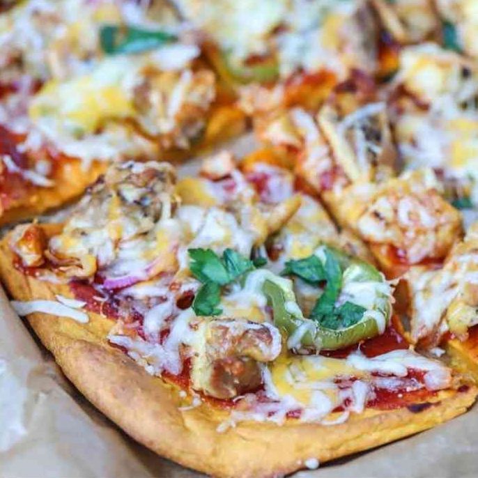 Sweet Potato BBQ Chicken Pizza Recipe