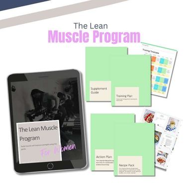 The Lean Muscle Program for women