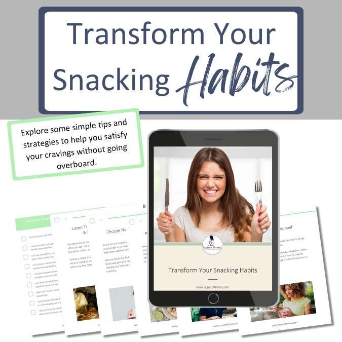 Transform your snacking habits, eat healthy