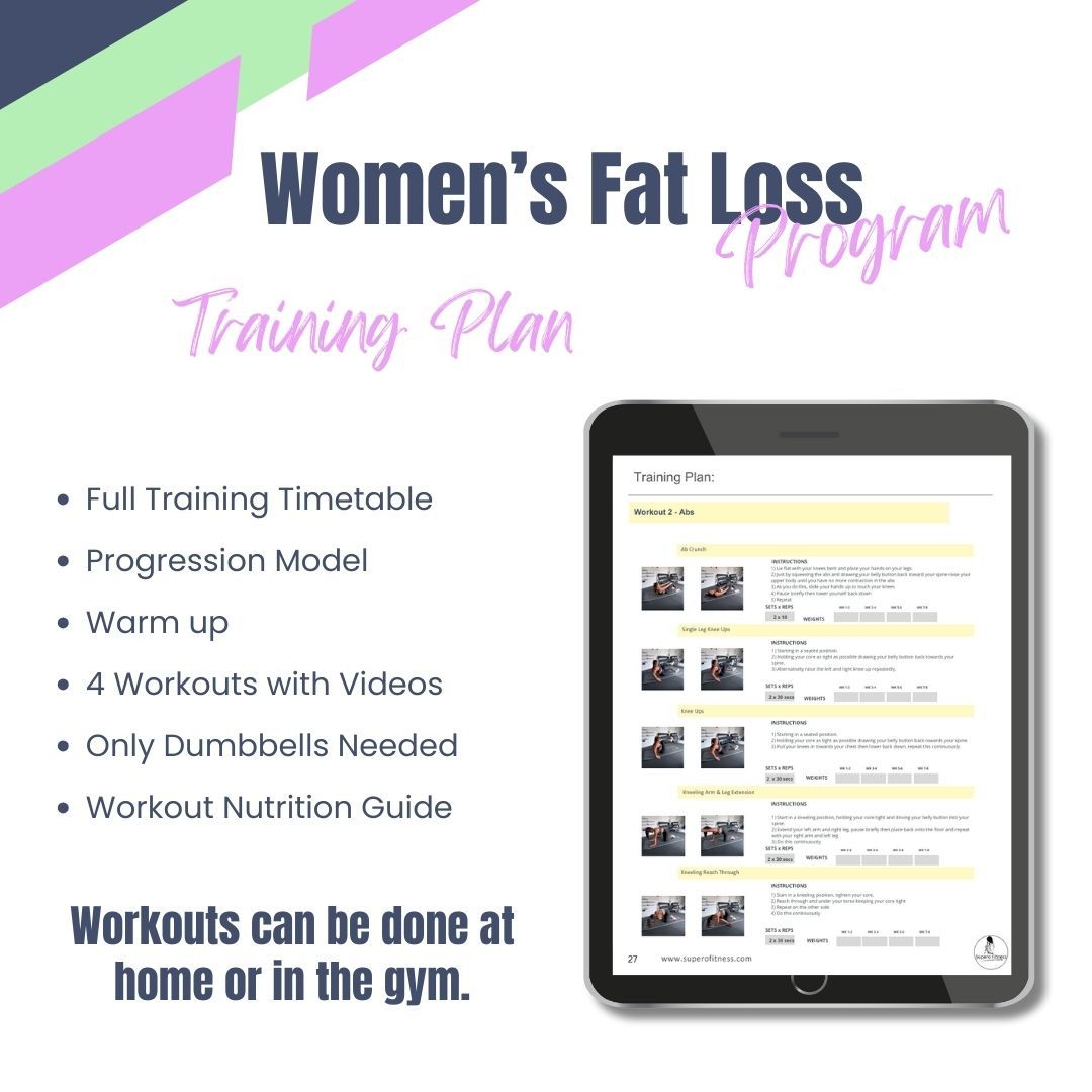 Women's Fat Loss Program Supero Fitness