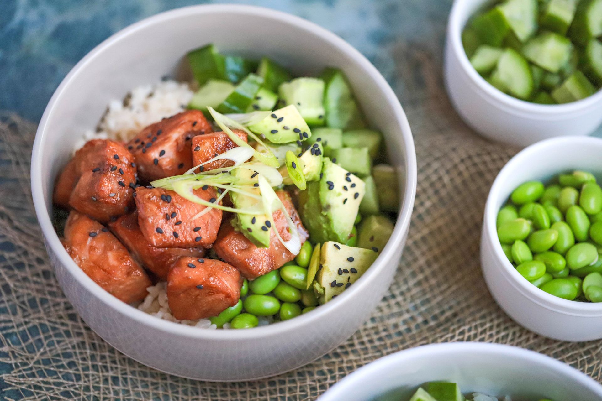 Salmon Teriyaki Bowl High Protein Recipe