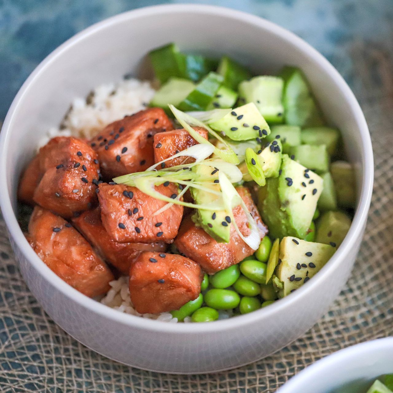 Salmon Teriyake Bowl