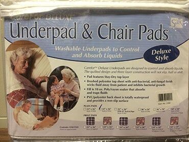 Incontinence underpad and chair pads equiptment located in Tinley Park, IL - Vandenberg Med-Tech Equipment, Inc