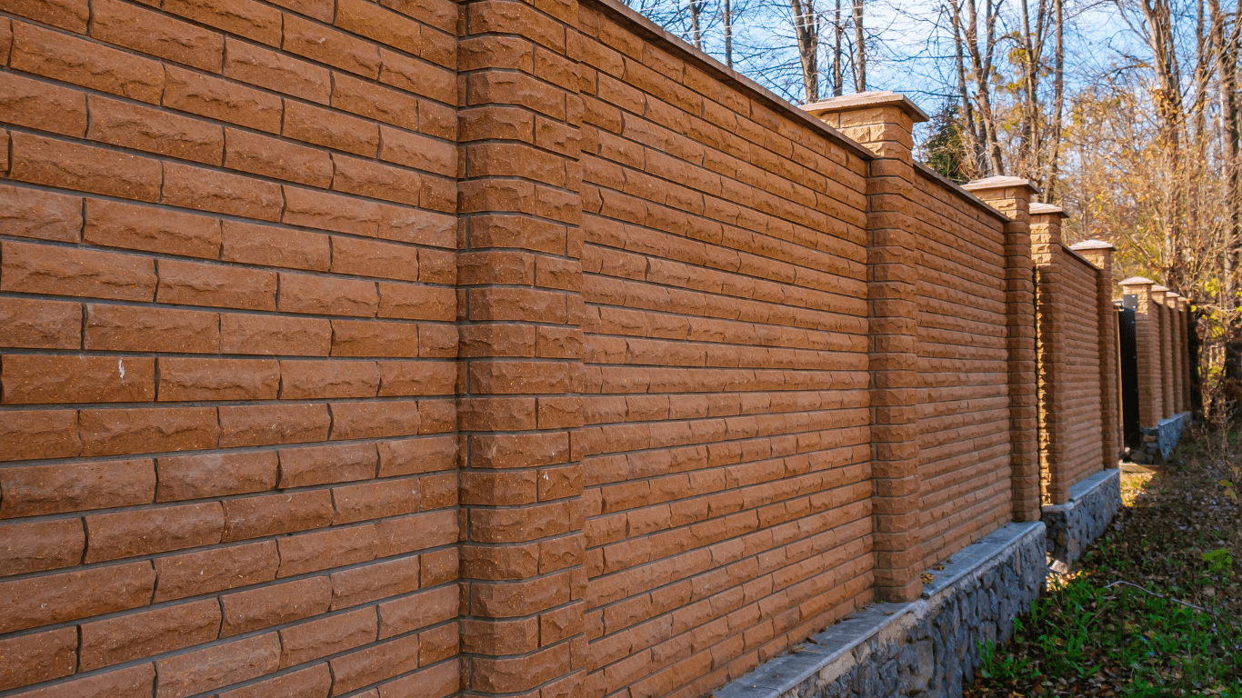 Brick wall constructed in Tacoma