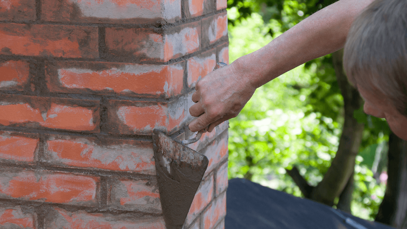 Brick wall constructed in Tacoma