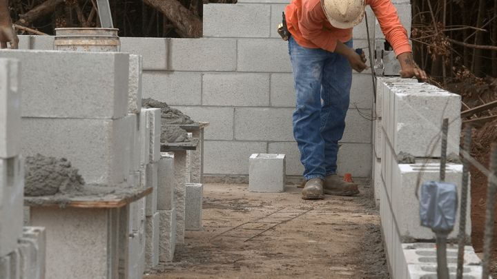 block wall construction in Tacoma WA