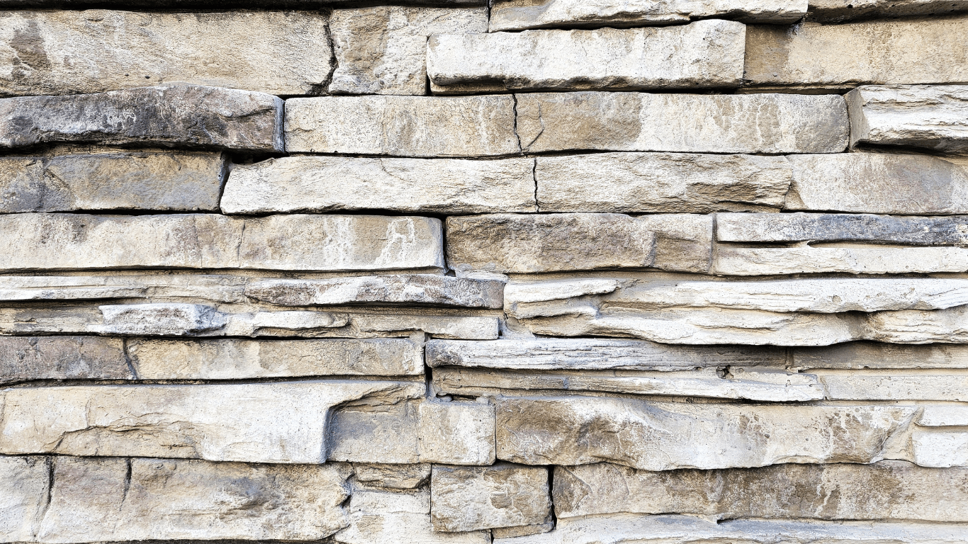 a stone veneer background
