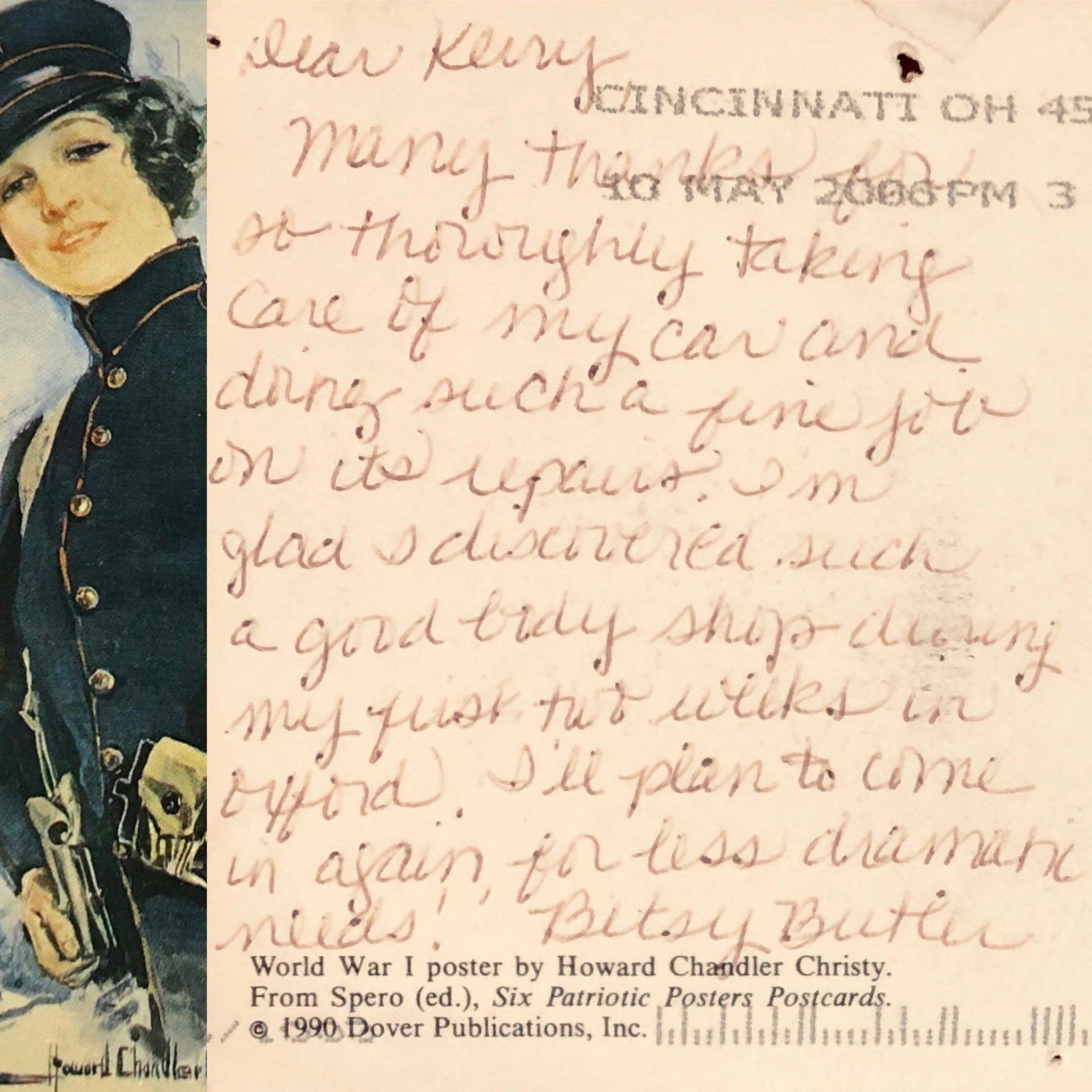 Letter with Image — Oxford, OH — Stateline Auto Body