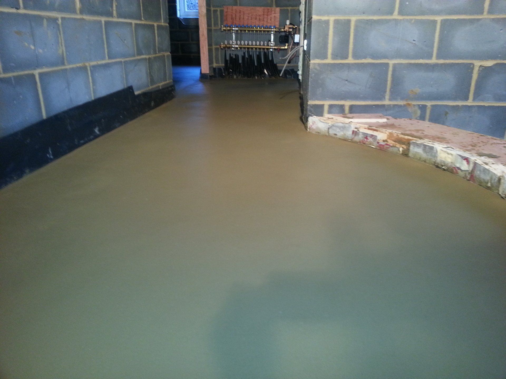 Fibre screed