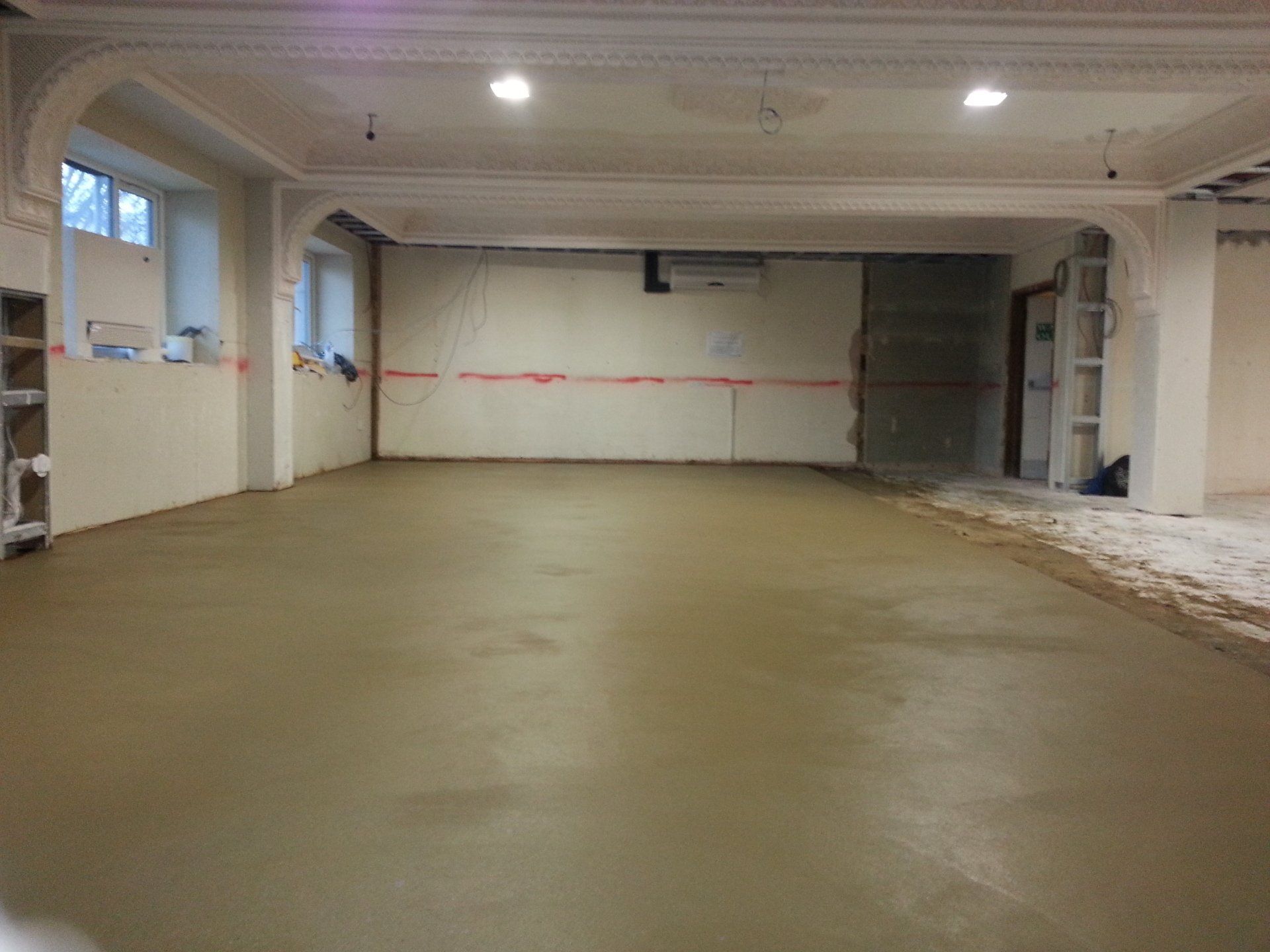 Polymer screed