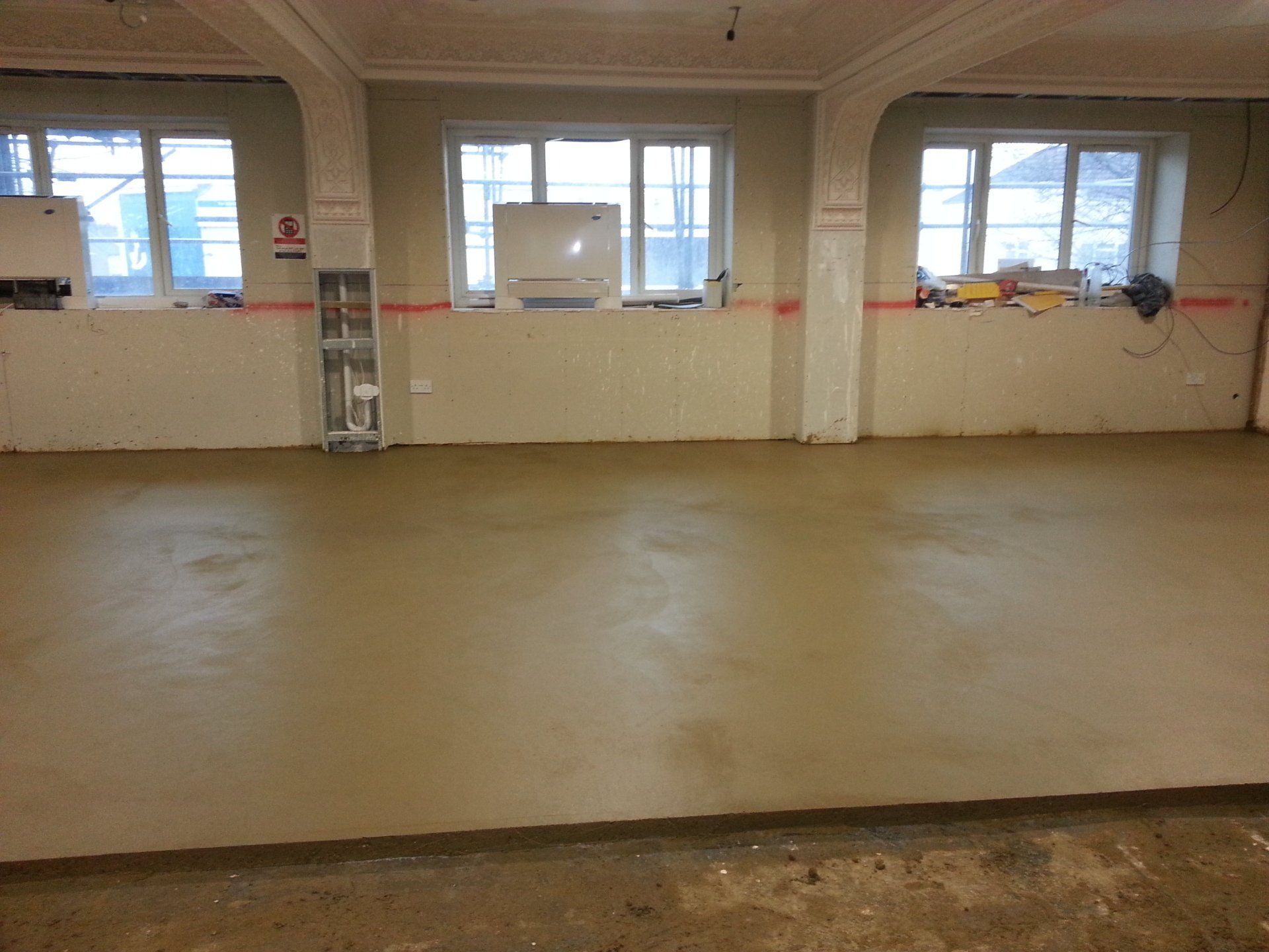 Polymer screed