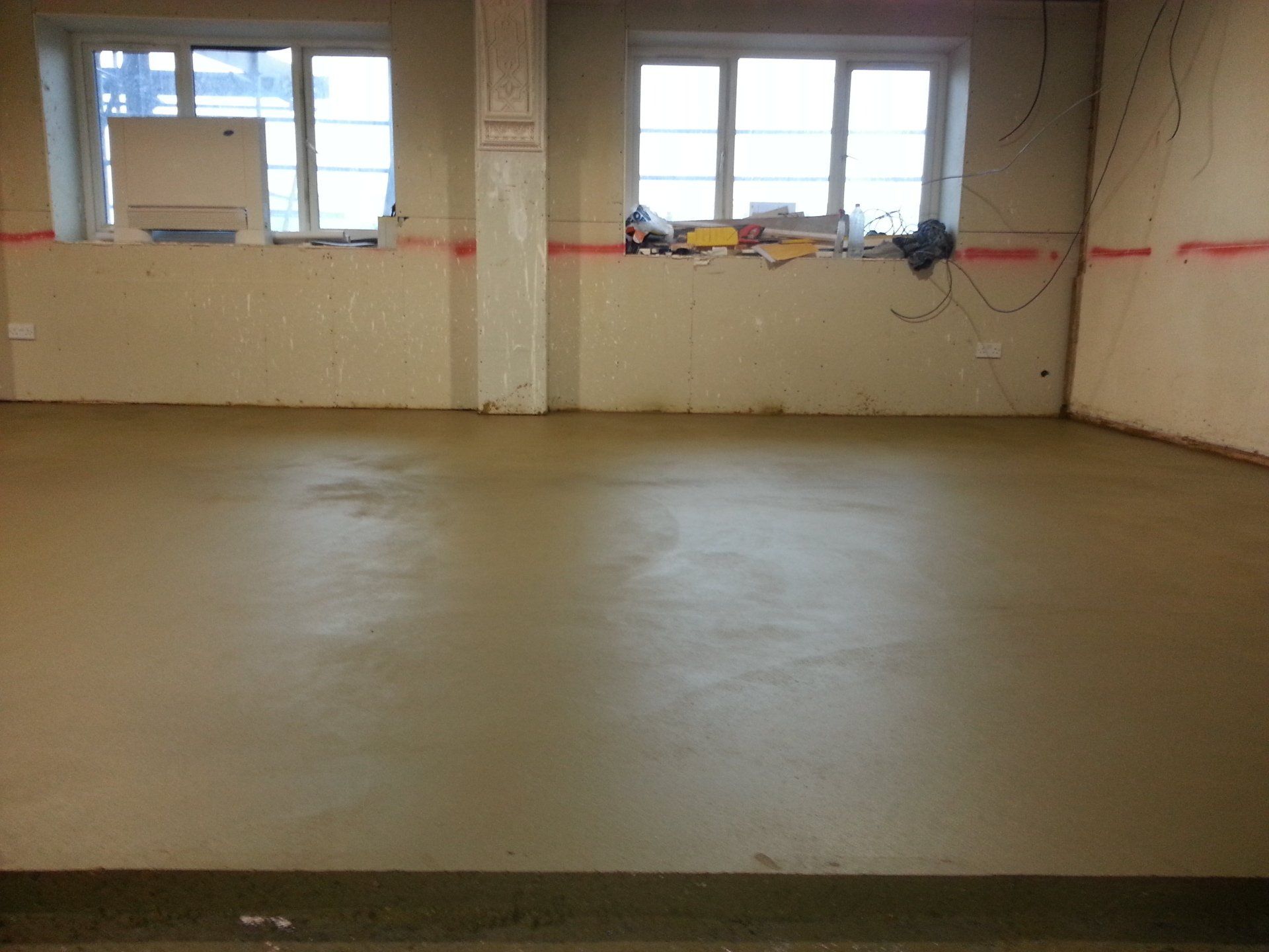 Polymer screed
