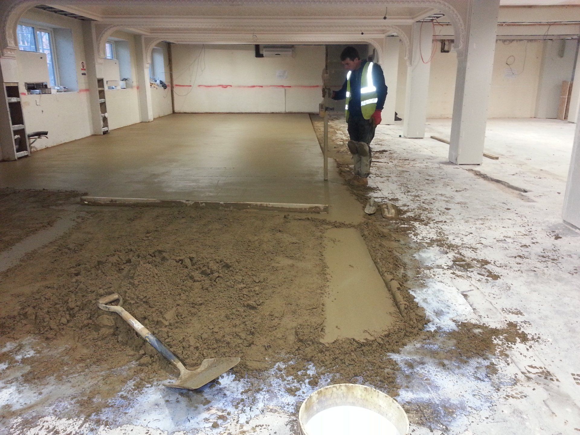 Polymer screed