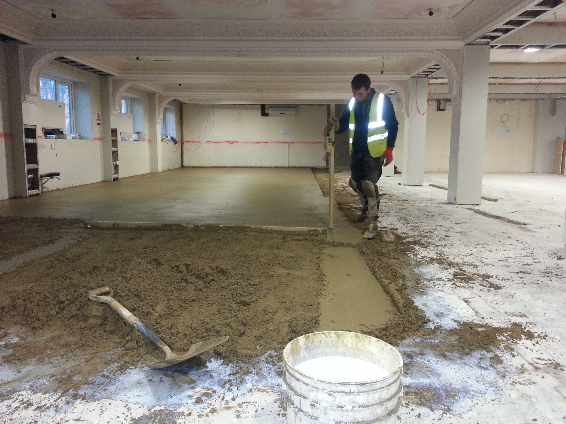 Polymer screed